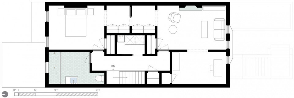 prospect lefferts garden townhouse by grt architects 1