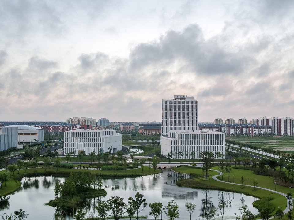 building 1 2 and 3 of shanghai chongming sports training base phase i china by atelier l