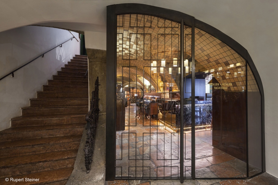 koller koller am waagplatz restaurant by behf architects