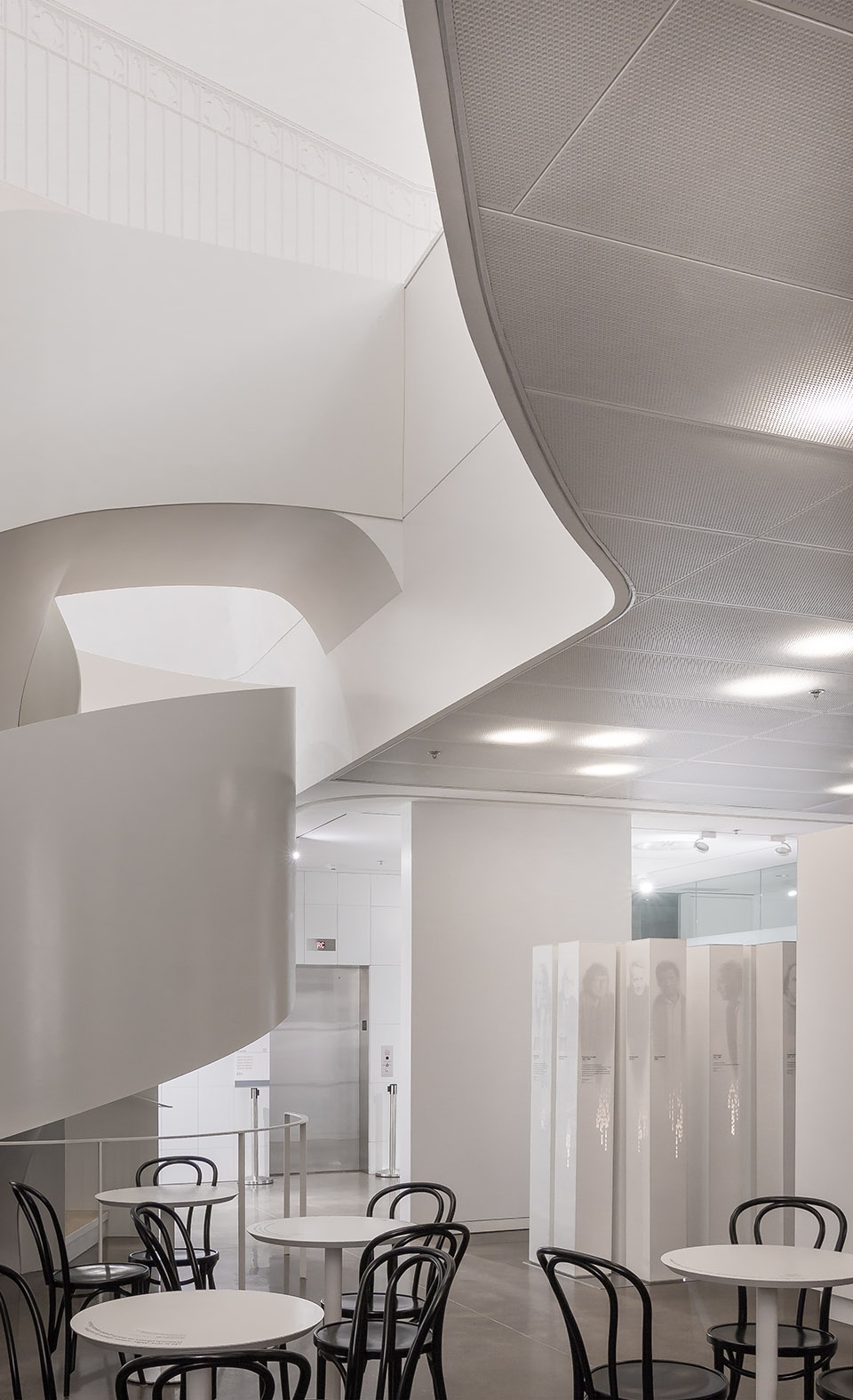 maison de la litterature house of literature by chevalier morales architectes