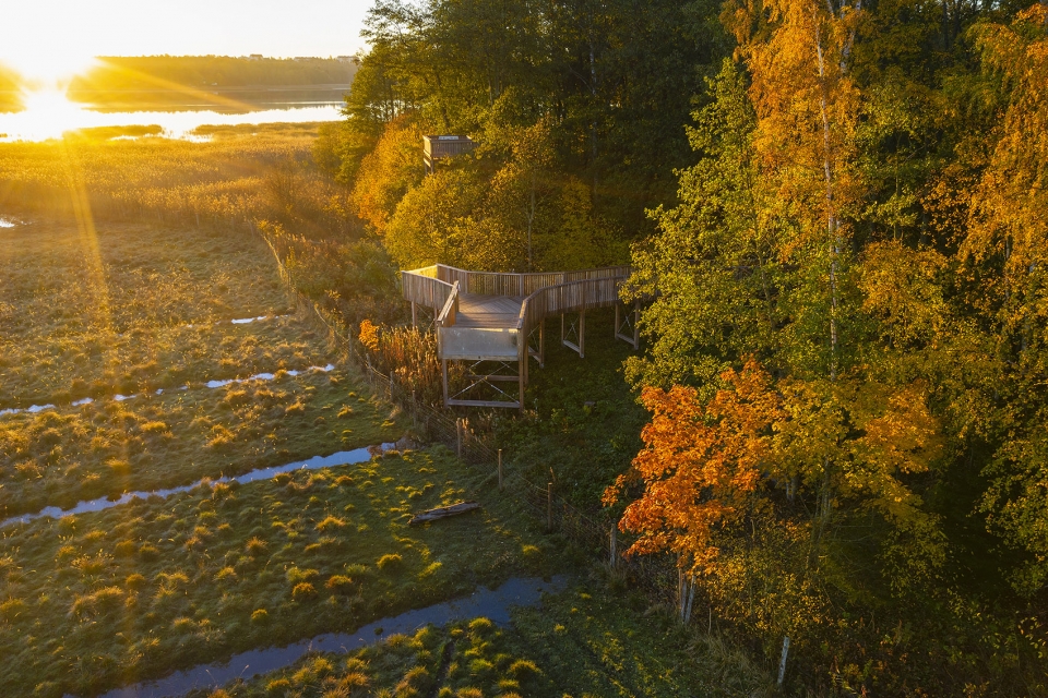 nattours accessible recreational path by studio puisto architects