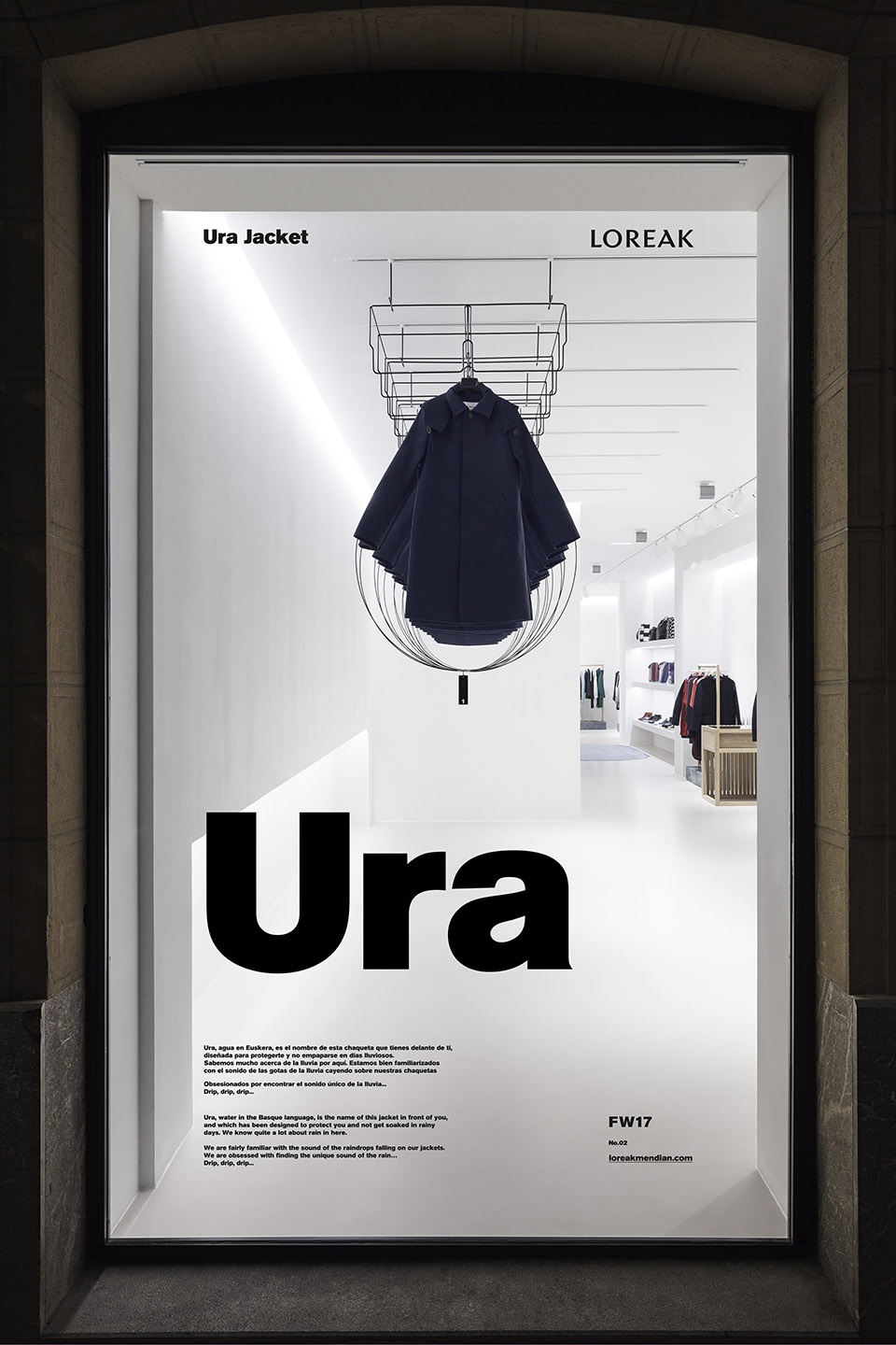 ura window display by ja studio