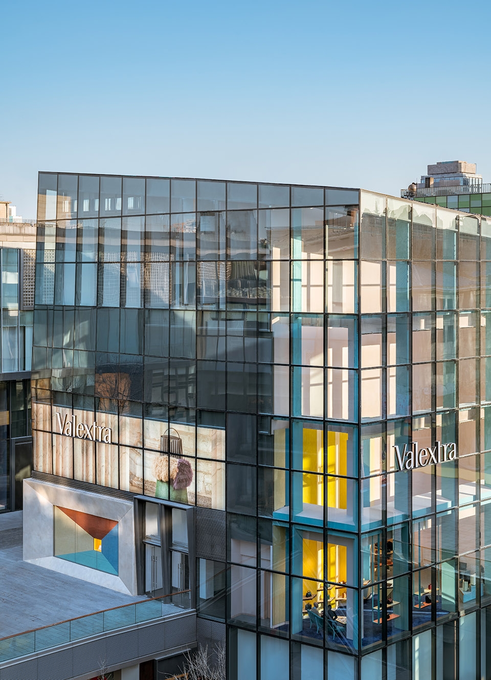valextra beijing flagship store china by martino gamper