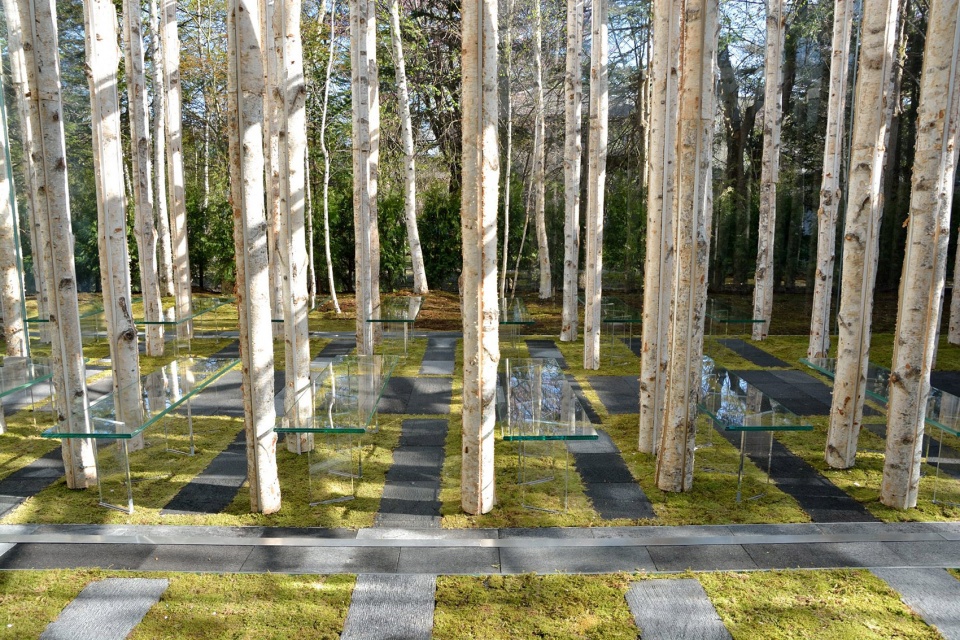 birch moss chapel by kengo kuma and associates