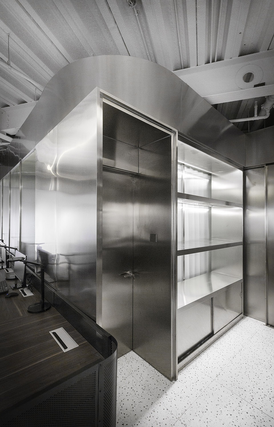 research office of boundary huispace china by jiahe zhang vanished hospital