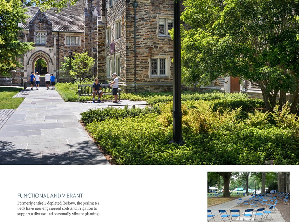 2018 asla general design award of honor:juxtaposing heritage and invention for duke universitys west campus by reed hilderbrand llc lands...