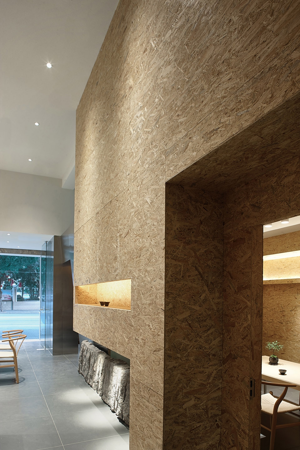 big in small tea house design china by huang feng
