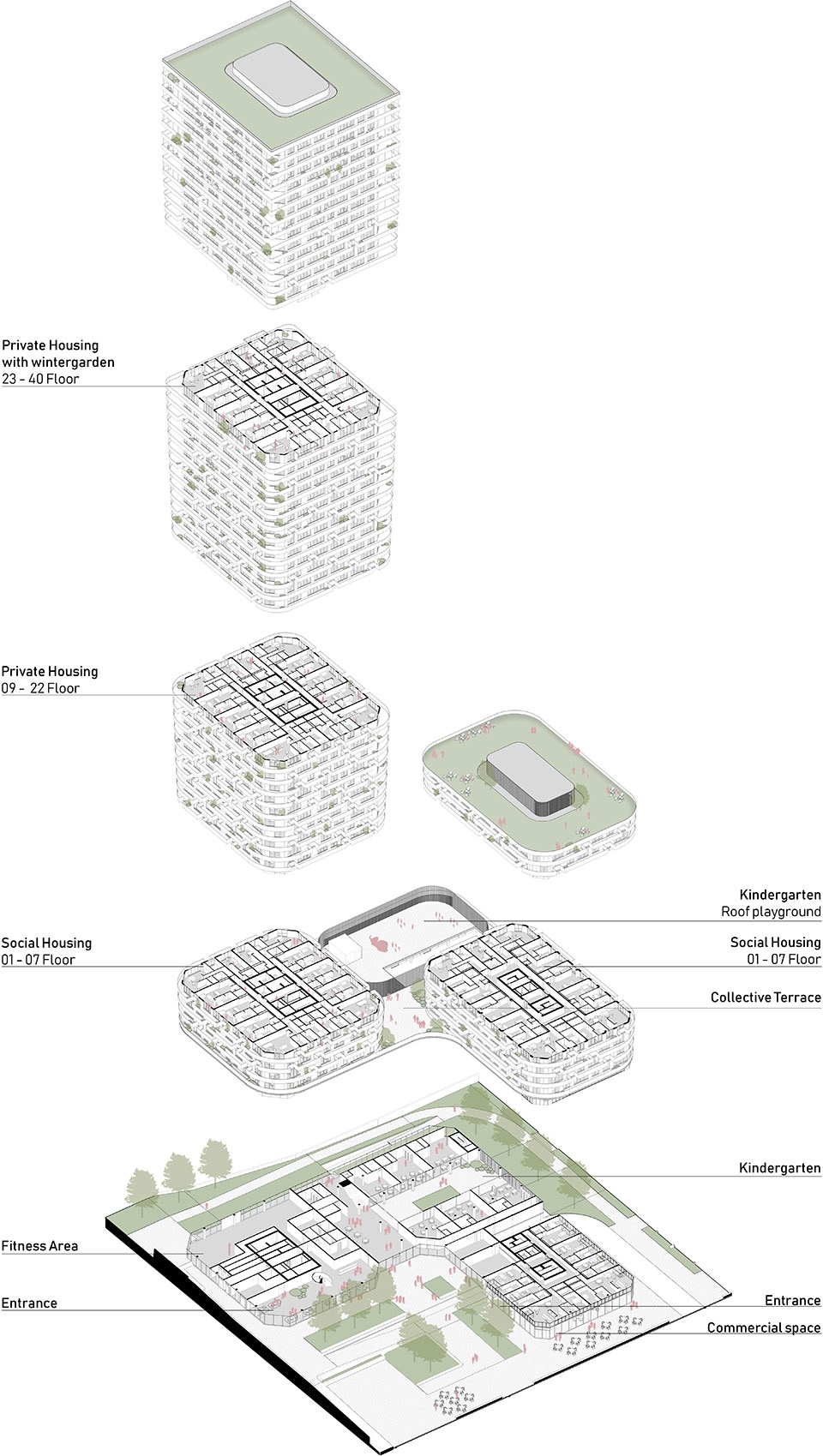 frankfurt grand central by mecanoo