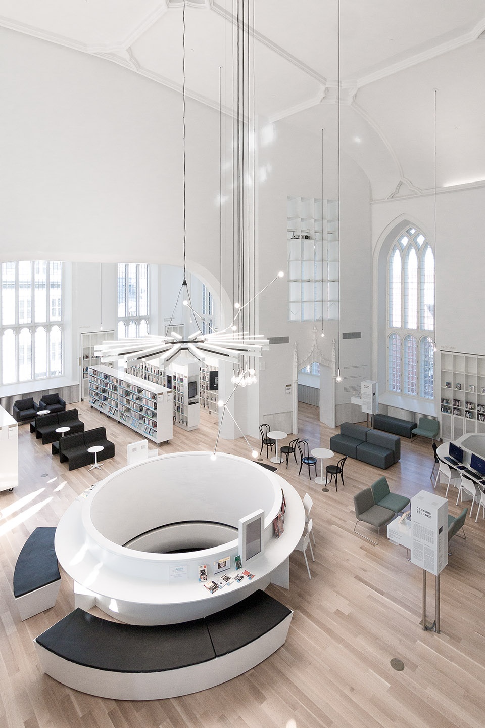 maison de la litterature house of literature by chevalier morales architectes