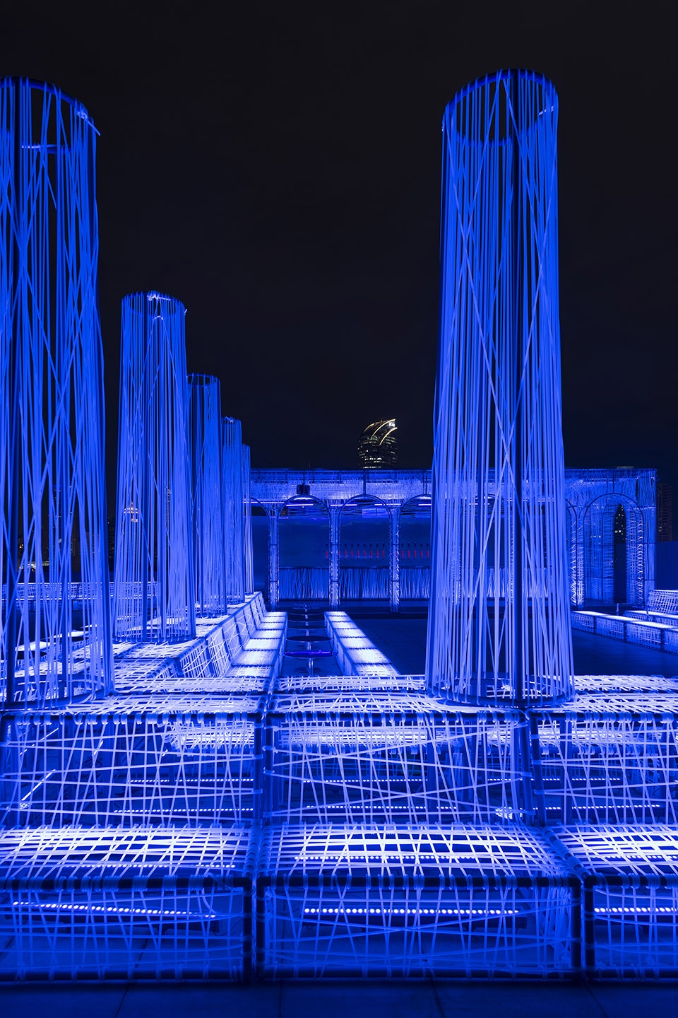 nyx rooftop club china by alberto caiola studio