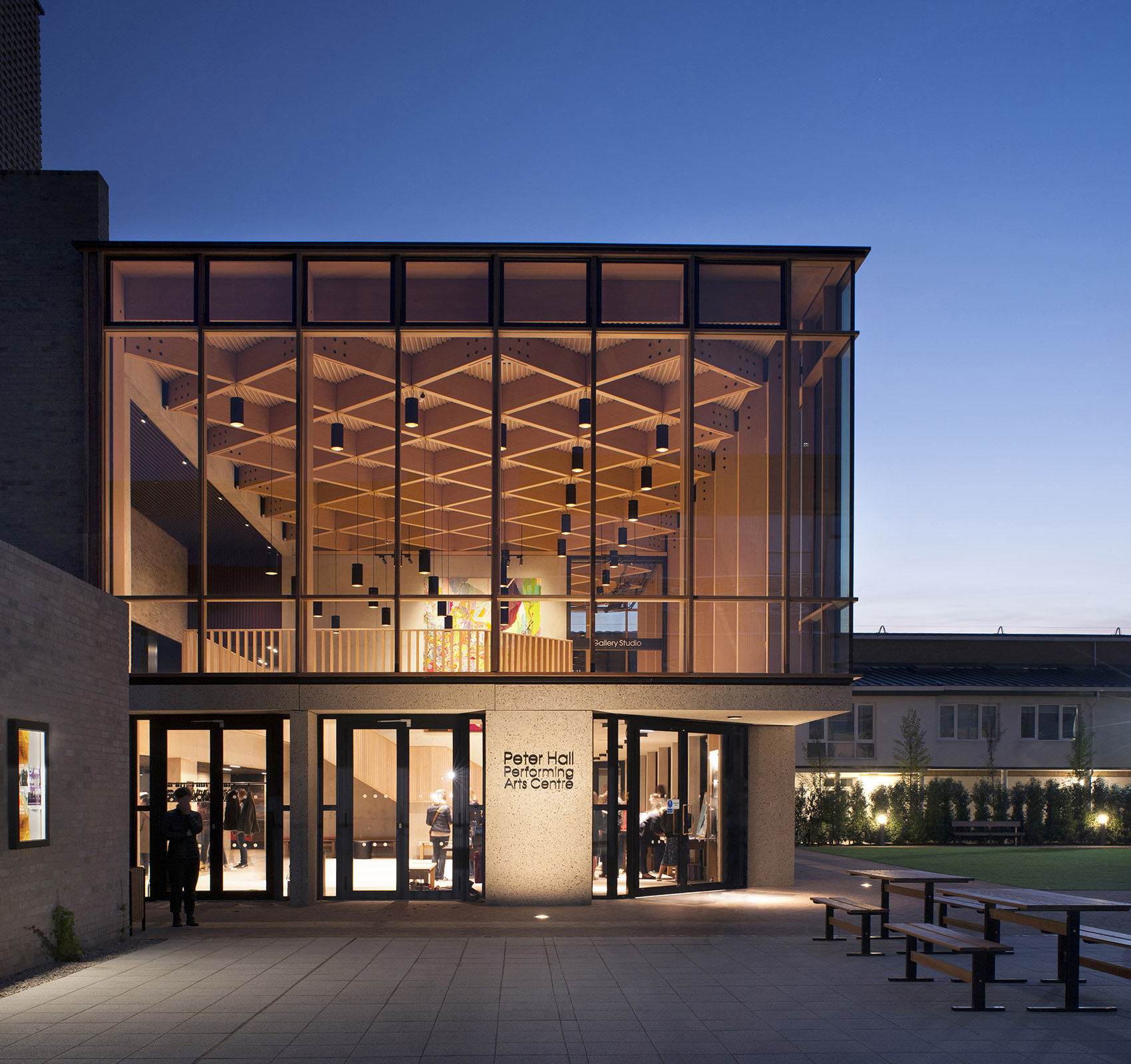 Peter Hall Performing Arts Centre at The Perse School by Haworth ...