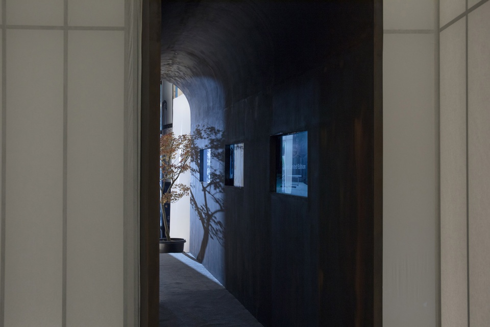 poltrona frau paper installation by out in interior design office