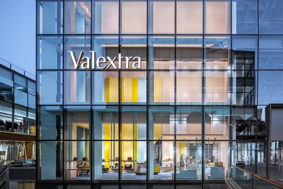 valextra beijing flagship store china by martino gamper