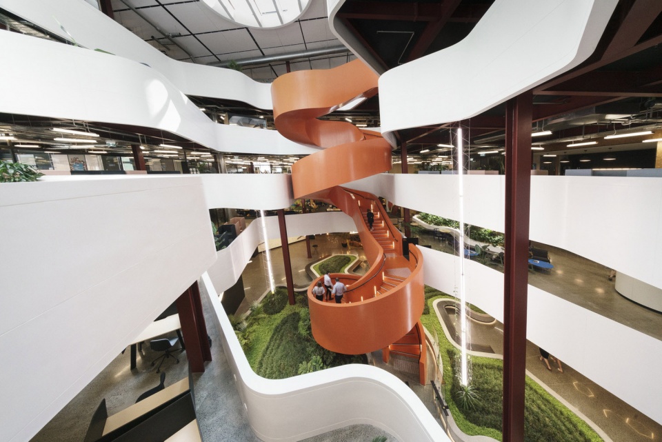 bhive smales farm by bvn and jasmax architects