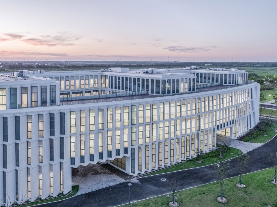 building 1 2 and 3 of shanghai chongming sports training base phase i china by atelier l