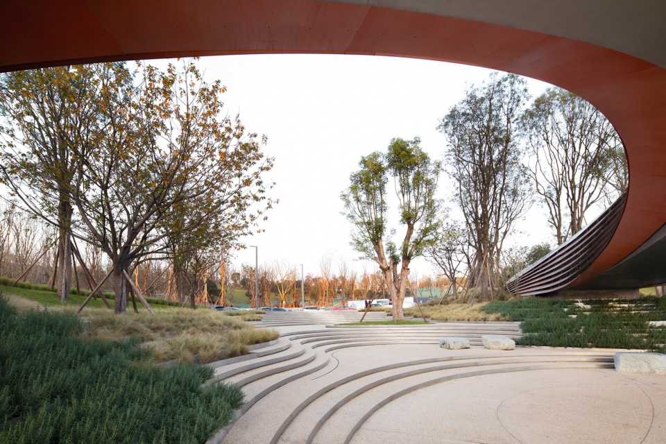 luxelakes eco city g1 art expo park china by gvl