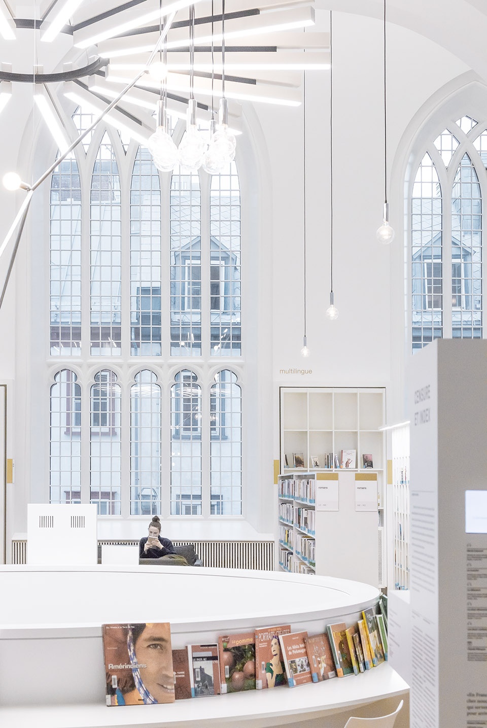 maison de la litterature house of literature by chevalier morales architectes