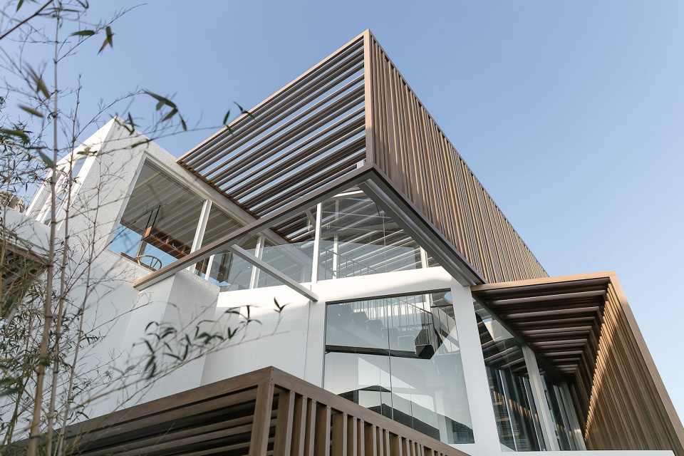 solid and void orenda reception display center china by yiduan shanghai interior design
