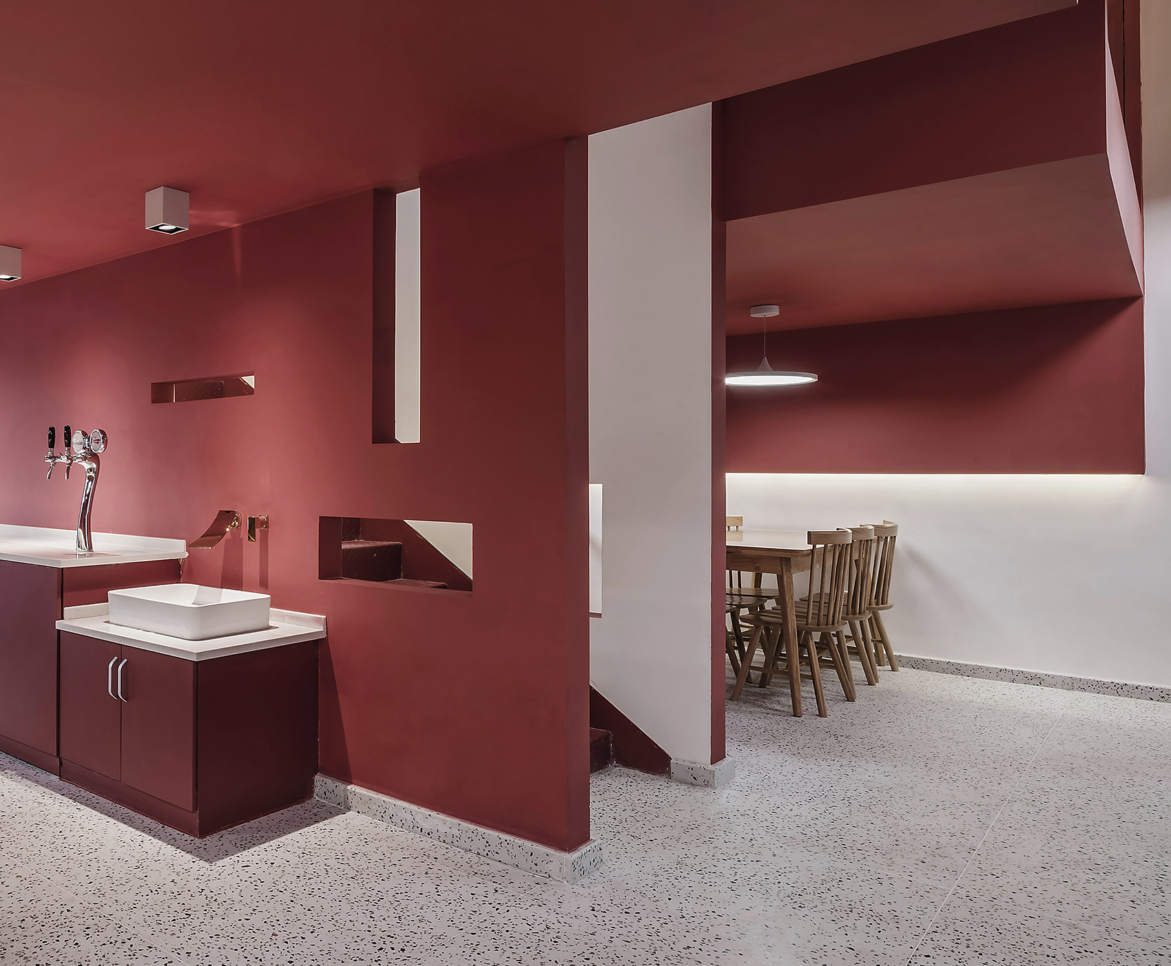 Interest·Composition, design for a crayfish restaurant, China by LINEAR ...