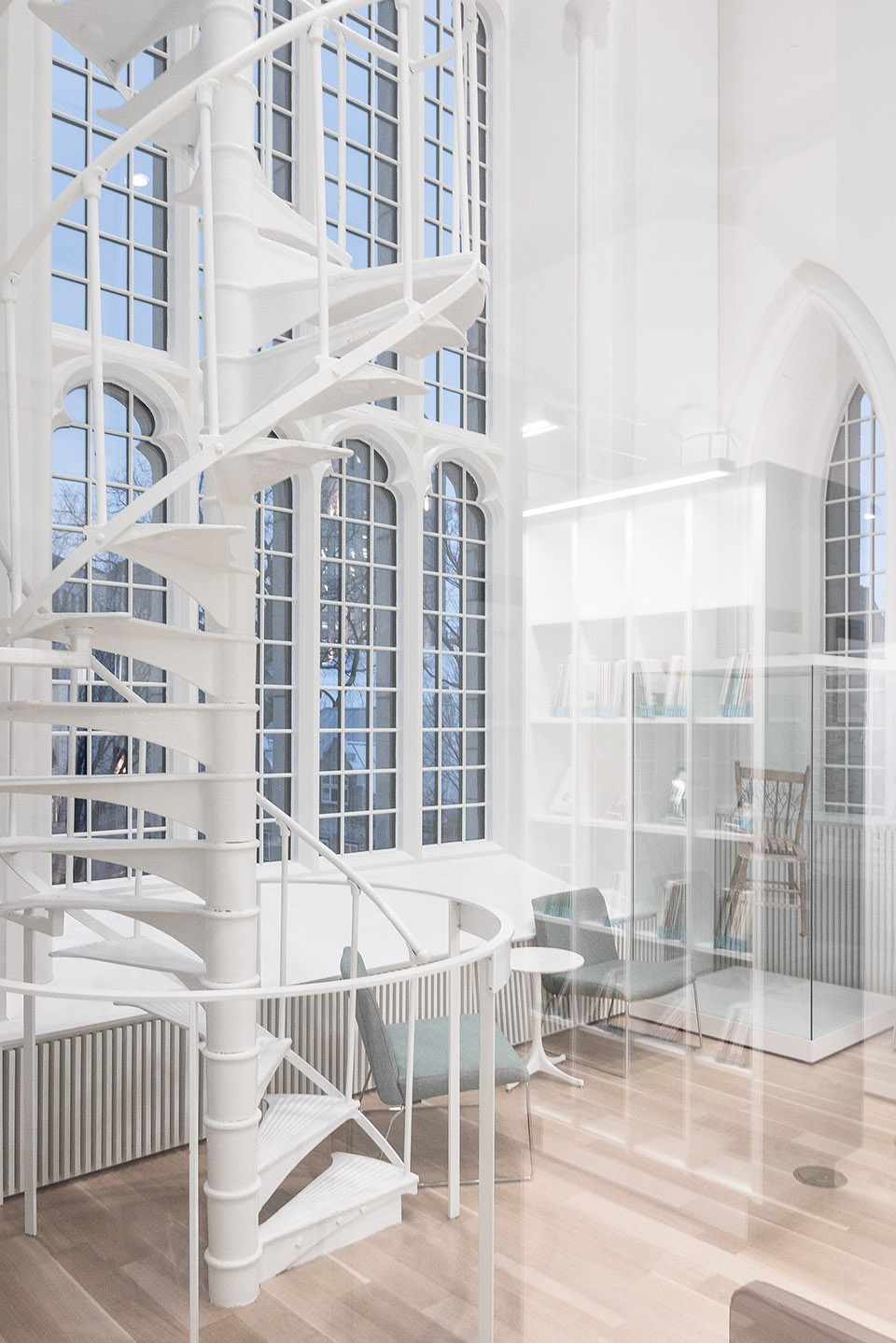 maison de la litterature house of literature by chevalier morales architectes