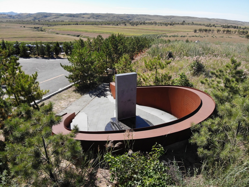 tombstone for huge jiletu china by bai design international