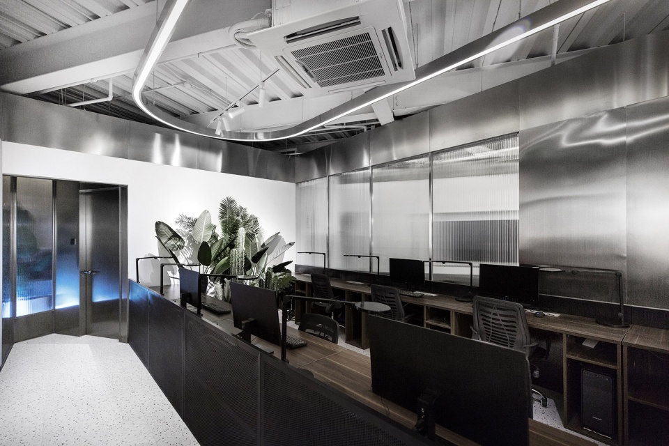 research office of boundary huispace china by jiahe zhang vanished hospital