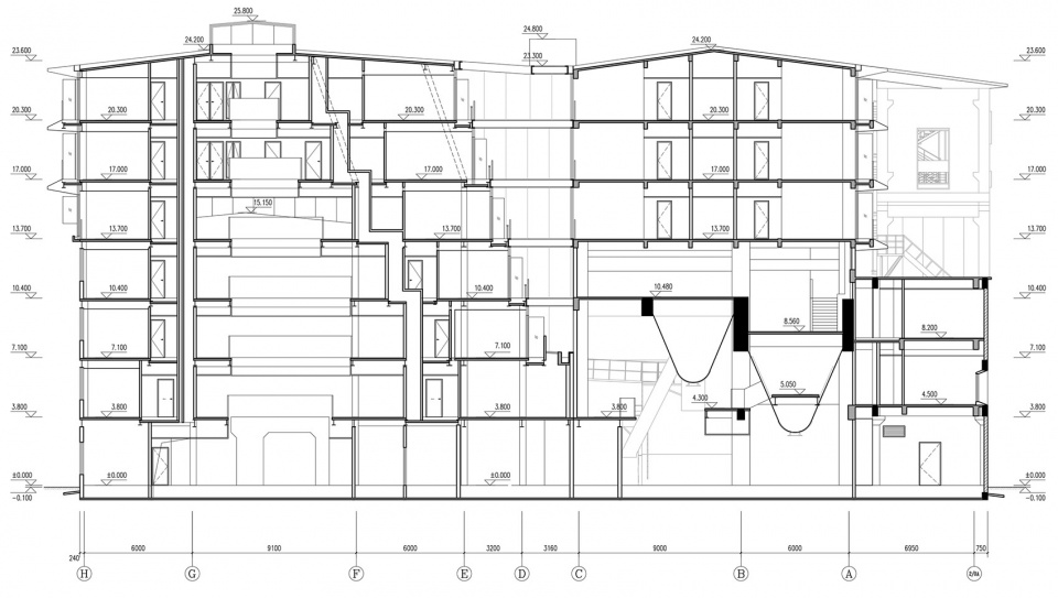 holiday inn express beijing shougang silo pavilion china by china architecture design and research group