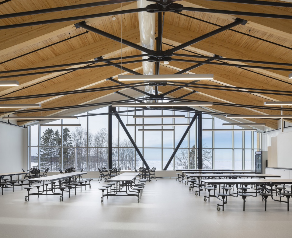 metis beach intermediate school by proulxsavard ccm2 architects