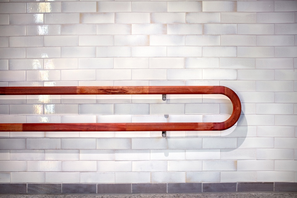 renovation of metro oostlijn station by group a