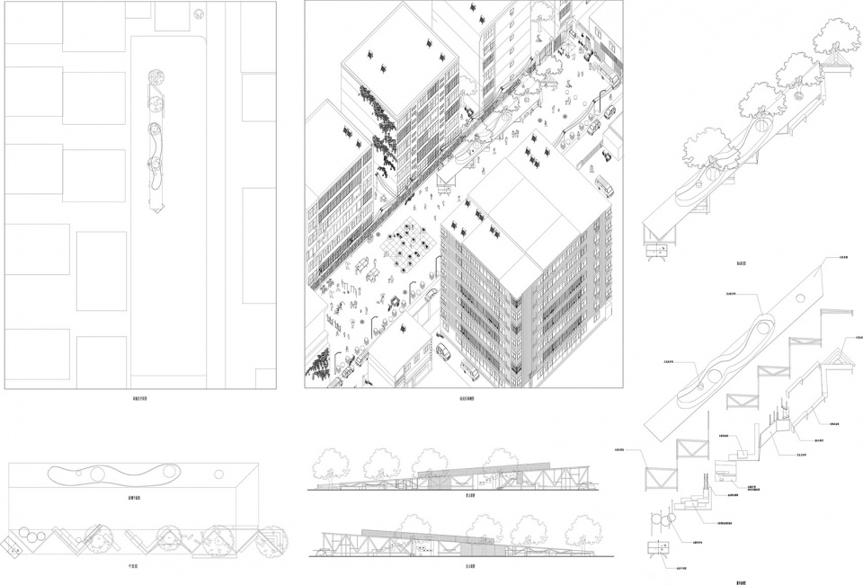 urban research the gaps of public space by monolith architects