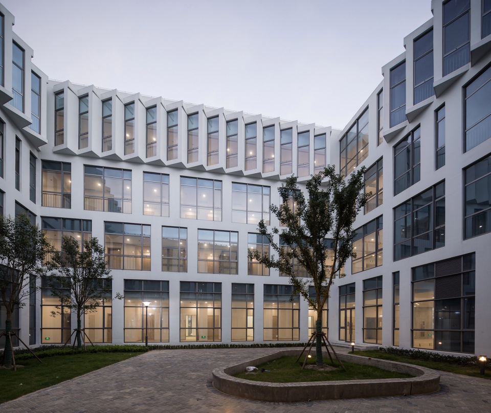 building 1 2 and 3 of shanghai chongming sports training base phase i china by atelier l