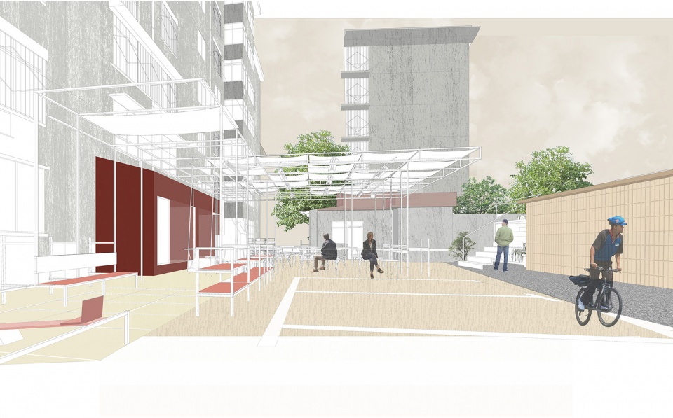 urban research the gaps of public space by monolith architects