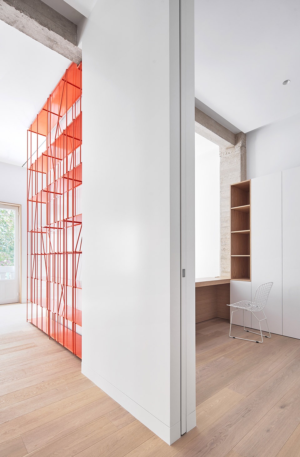 house p82 and genuine shelf by lucas y hernandez gil arquitectos