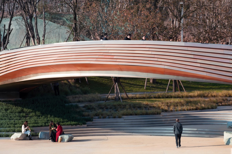 luxelakes eco city g1 art expo park china by gvl
