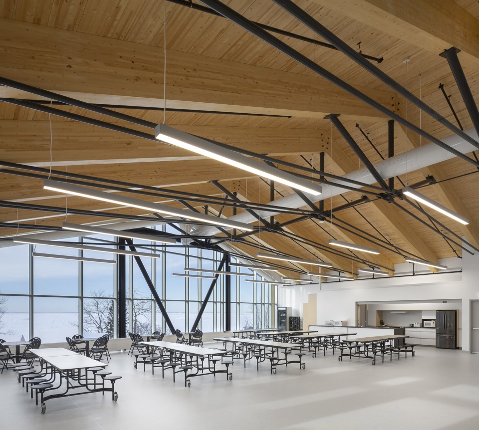 metis beach intermediate school by proulxsavard ccm2 architects