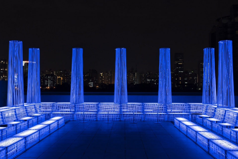 nyx rooftop club china by alberto caiola studio