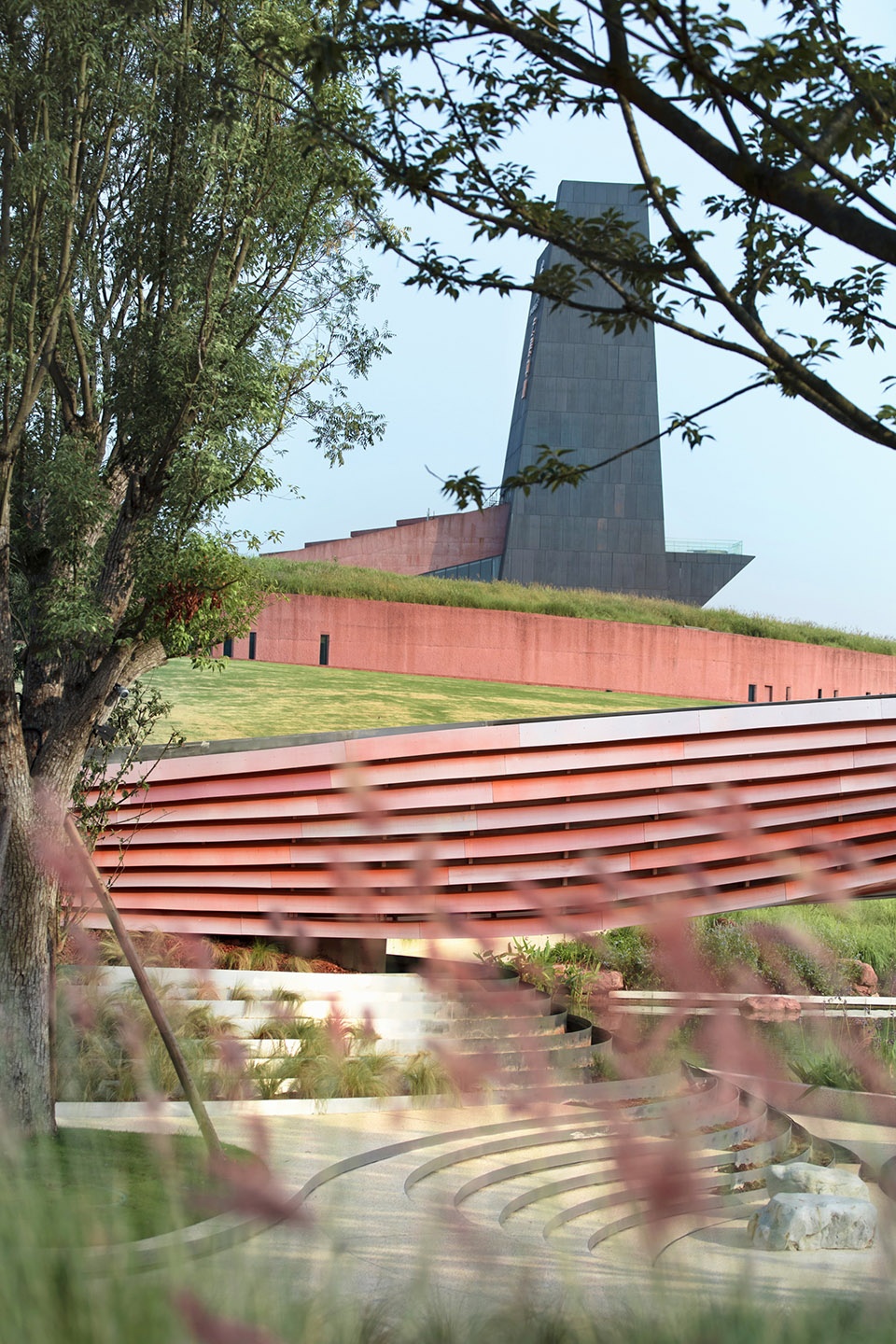 luxelakes eco city g1 art expo park china by gvl