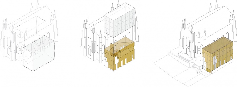 maison de la litterature house of literature by chevalier morales architectes