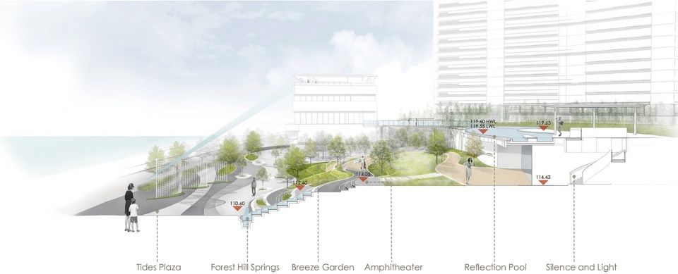 lakeside garden china by topos landscape architects
