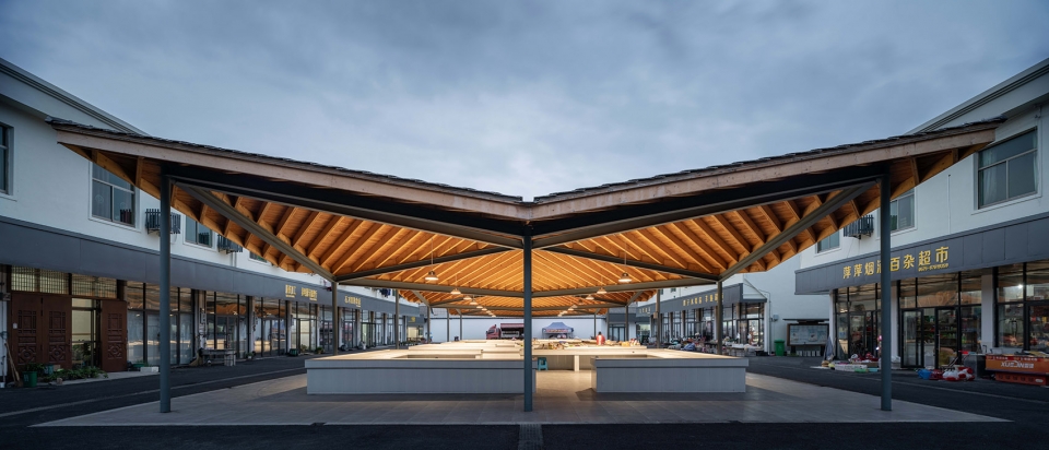the renovation of the xiafu village farmers market china by bengo studio