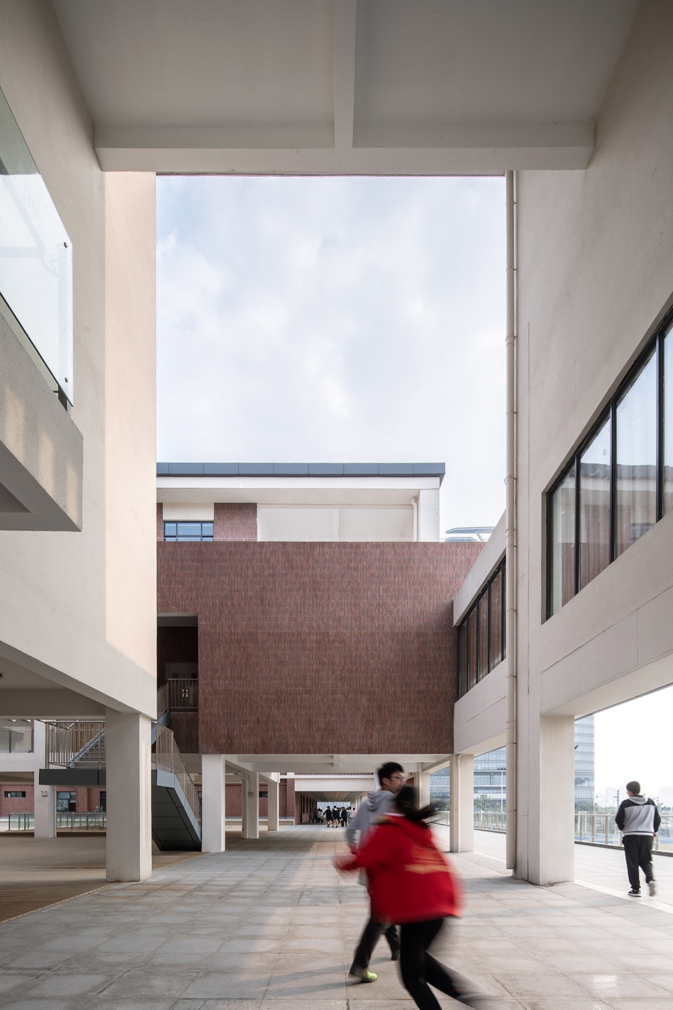 expansion of suzhou new district experimental junior high school east campus china by tus design group co ltd