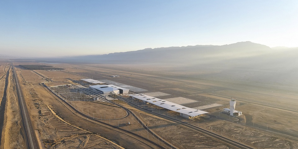 ilan and asaf ramon international airport by amir mann ami shinar architects and planners moshe zur architects