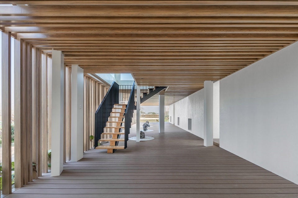 solid and void orenda reception display center china by yiduan shanghai interior design