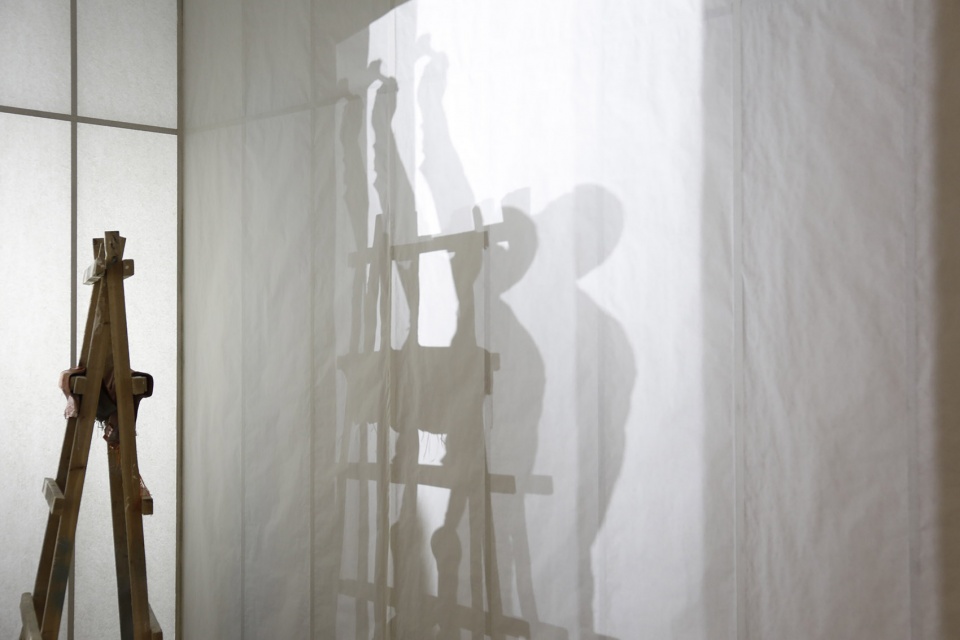 poltrona frau paper installation by out in interior design office