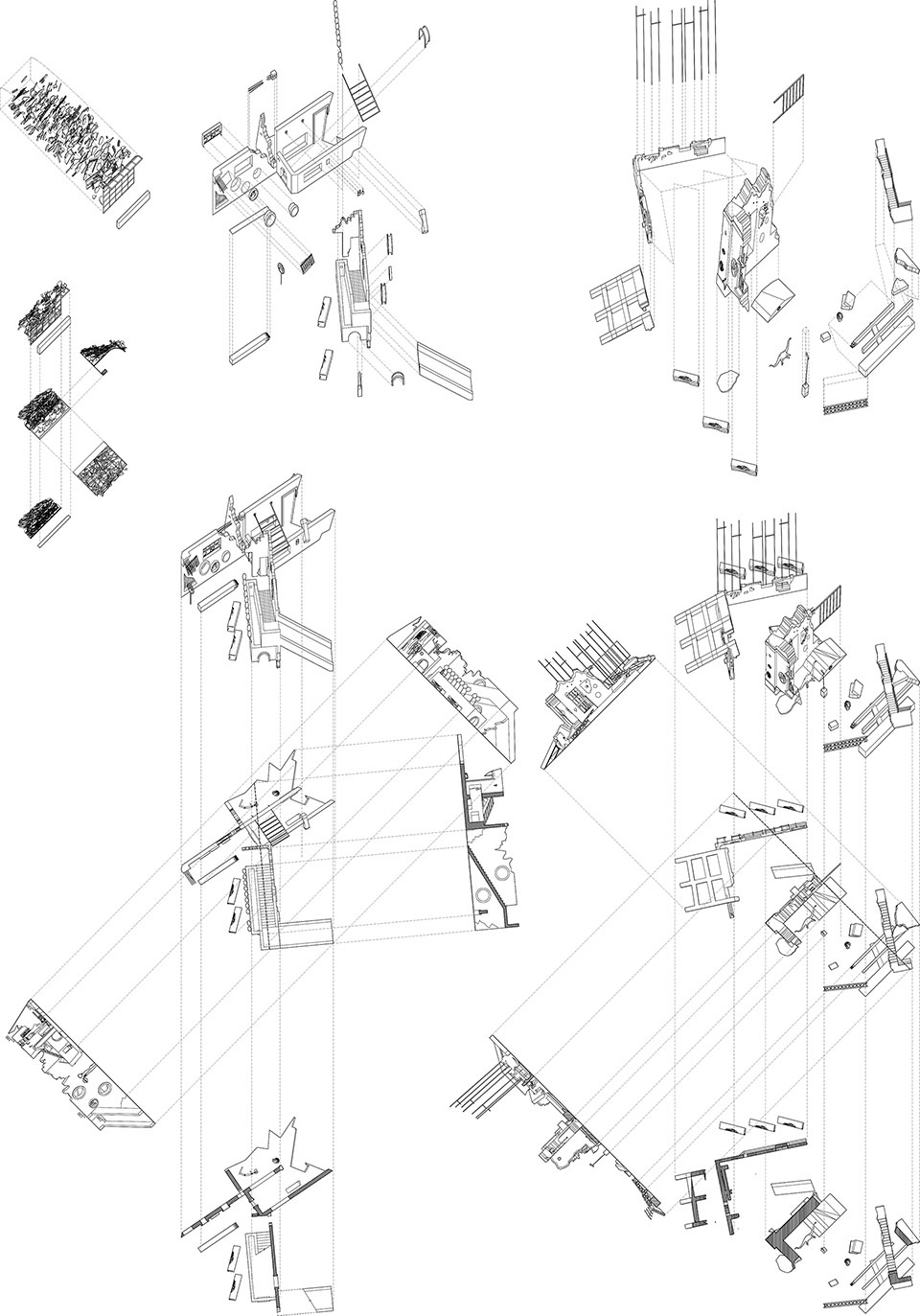urban research the gaps of public space by monolith architects