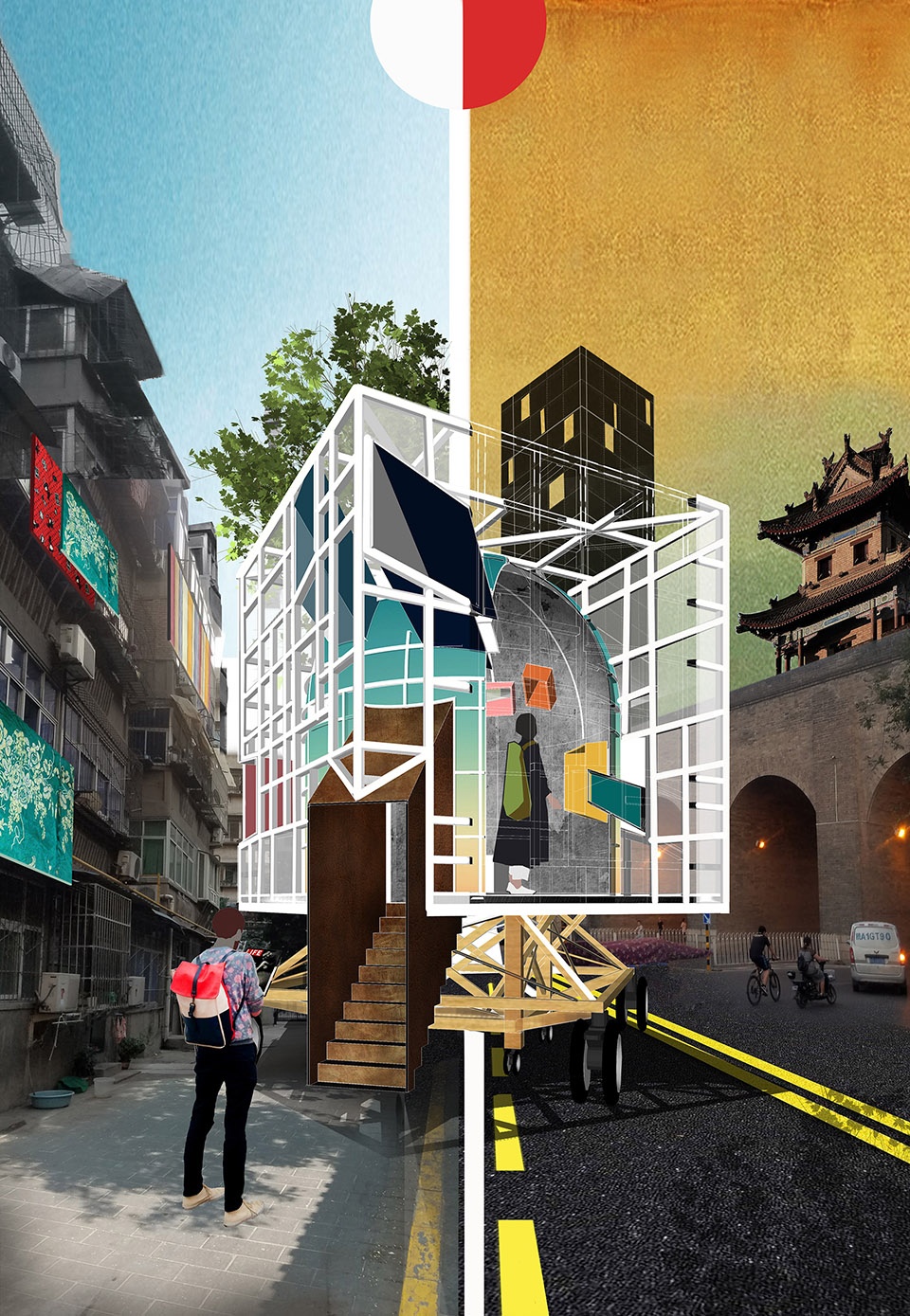 urban research the gaps of public space by monolith architects