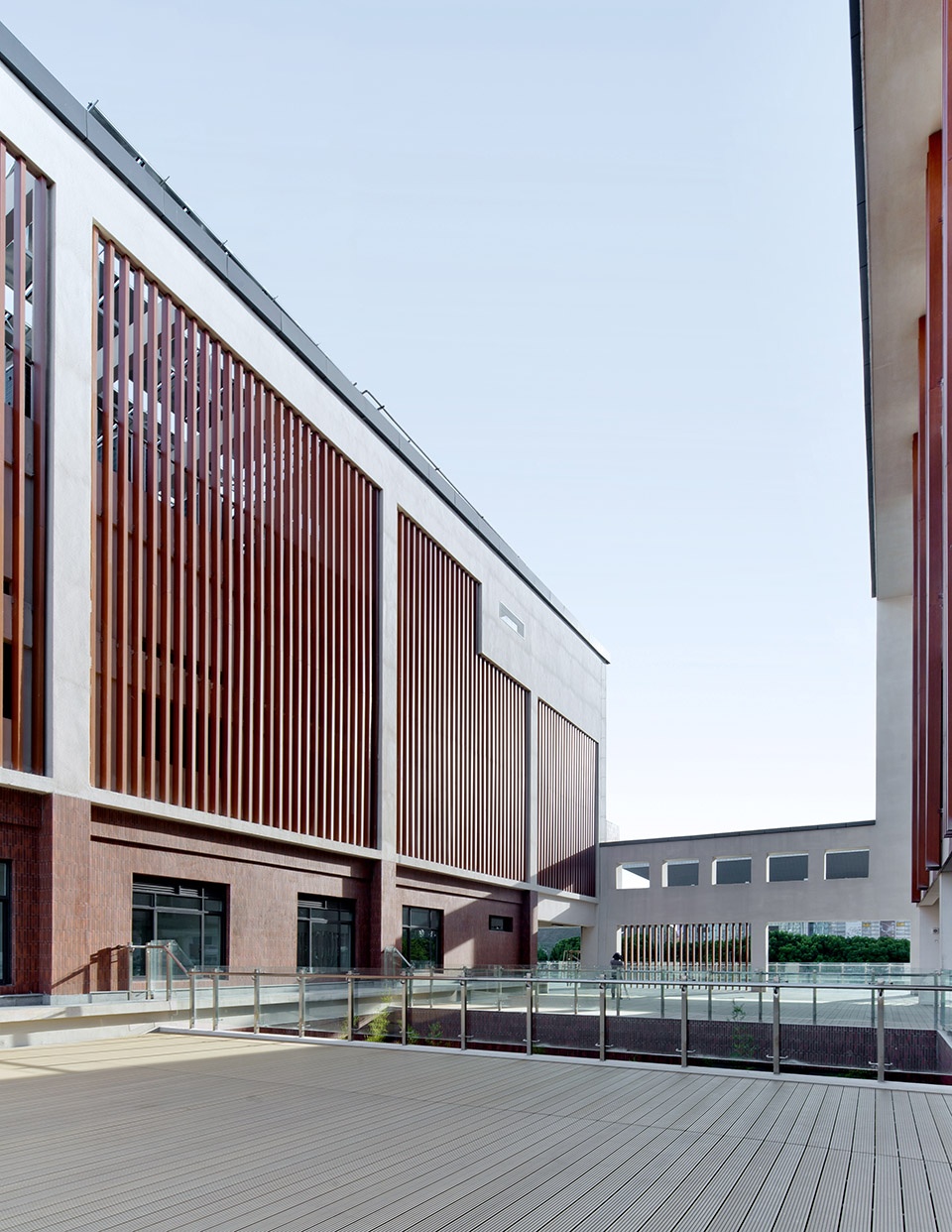 expansion of suzhou new district experimental junior high school east campus china by tus design group co ltd