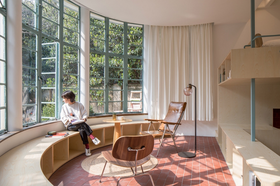 U shape room Atelier taoc