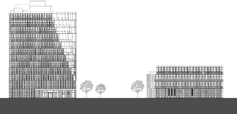 building 1 2 and 3 of shanghai chongming sports training base phase i china by atelier l