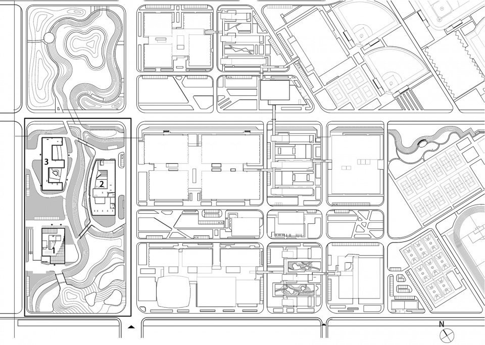 building 1 2 and 3 of shanghai chongming sports training base phase i china by atelier l